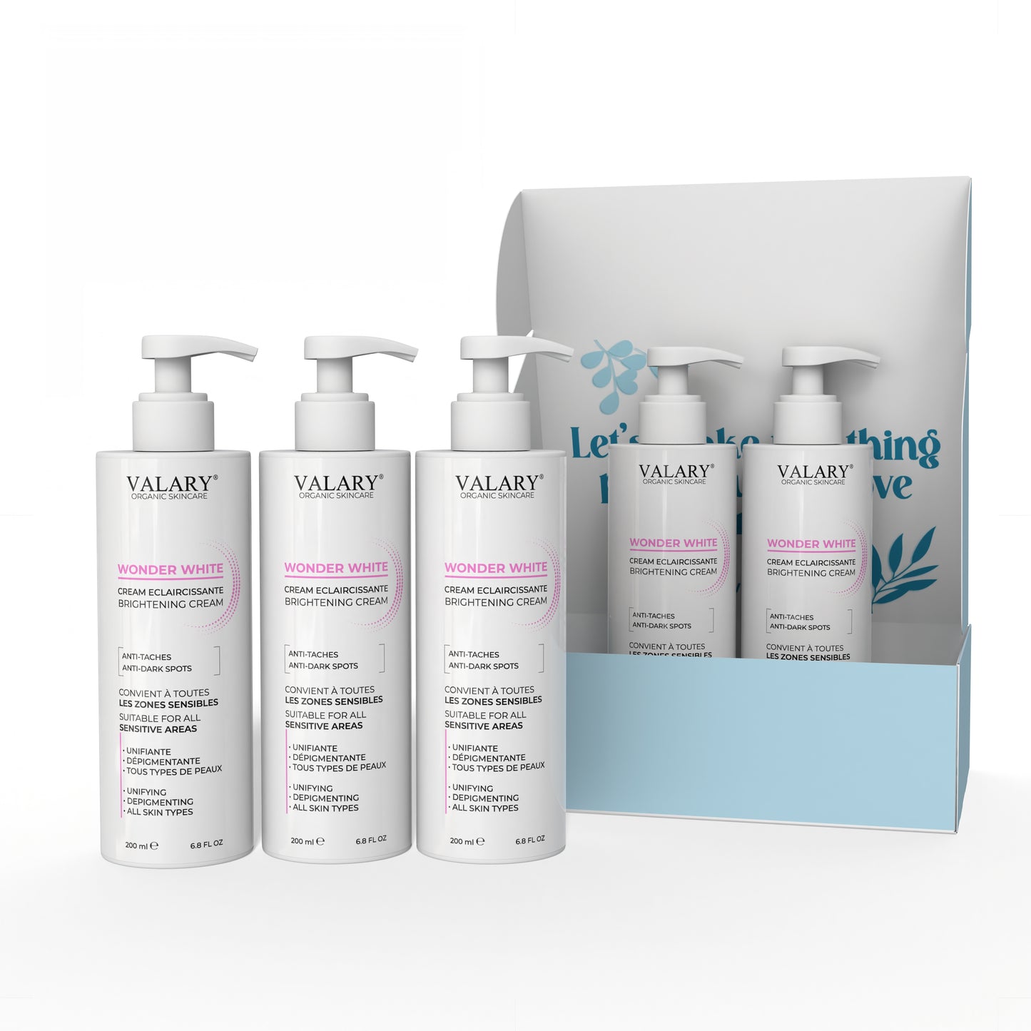 Disponibles dès maintenant - 3 crèmes + 2 offres 