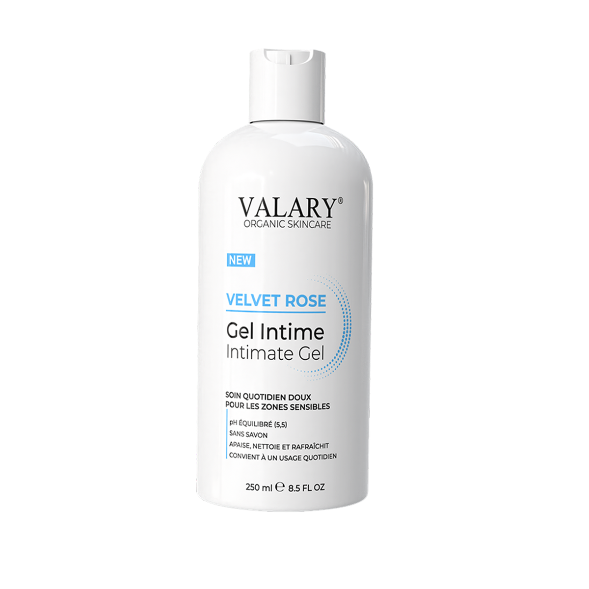 Valary Raup Velvet Rose – Gel en temps nettoyant dermatologique – VALARY